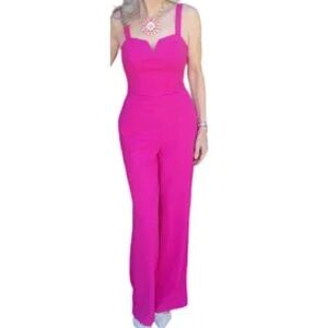 PINK JUMPSUIT NWT